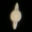 Saturn, blurry by P, stacked with Eise.app